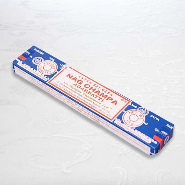 印度【Satya 賽巴巴線香】20cm 小盒 香氣濃郁 Sai Baba Nag Champa 印度線香 淨化薰香