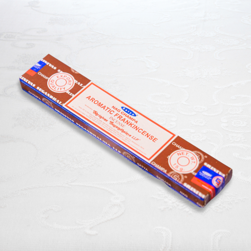 印度【Satya 乳香線香】20cm 小盒 香氣濃郁 Nag Champa系列線香 印度線香 淨化薰香