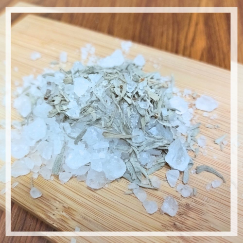 藍色鼠尾草淨化鹽、魔法鹽|150g 天然日曬海鹽，能量純淨，淨化氣場、魔法儀式、快速轉化能量、招財、靈感、開運、深度釋壓