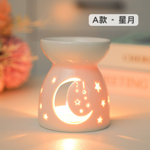 迷你精油薰香爐 共4款 精油燈/加熱薰香器 純露擴香 陶瓷香薰燭台/燭燈/傳統香薰機 蠟燭薰香 按摩油加熱