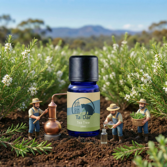 Tar-Dar 澳洲茶樹精油 10ml 台灣製造 100%純精油 無香精 無色素 友善種植 踏踏