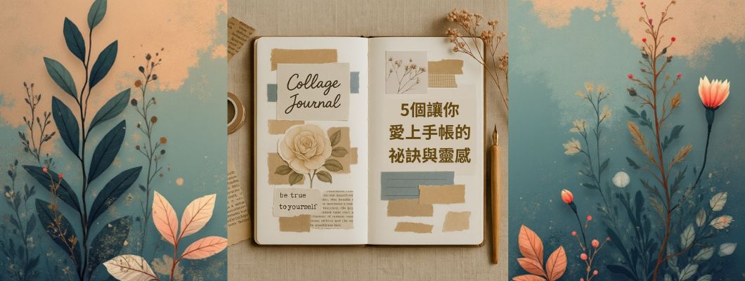 拼貼手帳入門教學|5個讓你愛上手帳的祕訣與靈感 拼貼手帳入門教學|5個讓你愛上手帳的祕訣與靈感