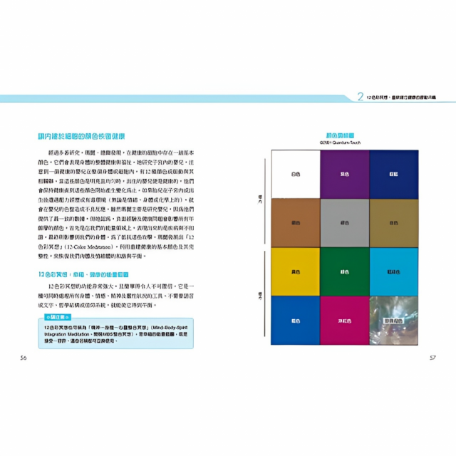 彩光量子觸療（二版）：12色彩冥想，療效擴大再升級！