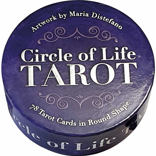 〔生命之輪塔羅牌〕英文版 Circle of Life TAROT 偉特塔羅牌 圓形塔羅牌