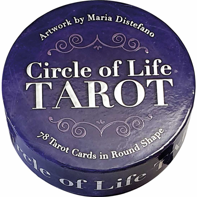 〔生命之輪塔羅牌〕英文版 Circle of Life TAROT 偉特塔羅牌 圓形塔羅牌