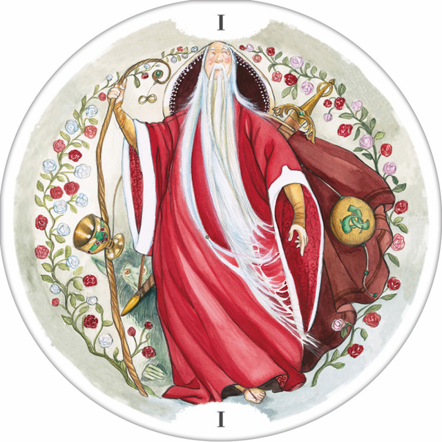 〔生命之輪塔羅牌〕英文版 Circle of Life TAROT 偉特塔羅牌 圓形塔羅牌
