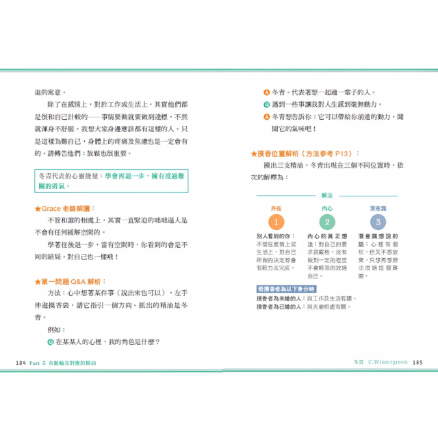 精油摸香讀懂你的心（附卡牌） ：以遊戲的方式，快速解決內心深處的困擾與疑惑