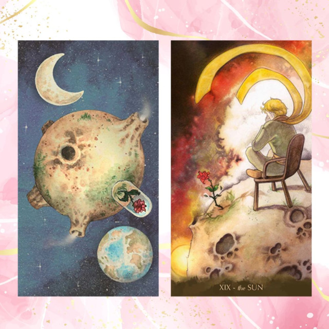 〔小王子塔羅牌〕Tarot of The Little Prince (附中文翻譯說明書)