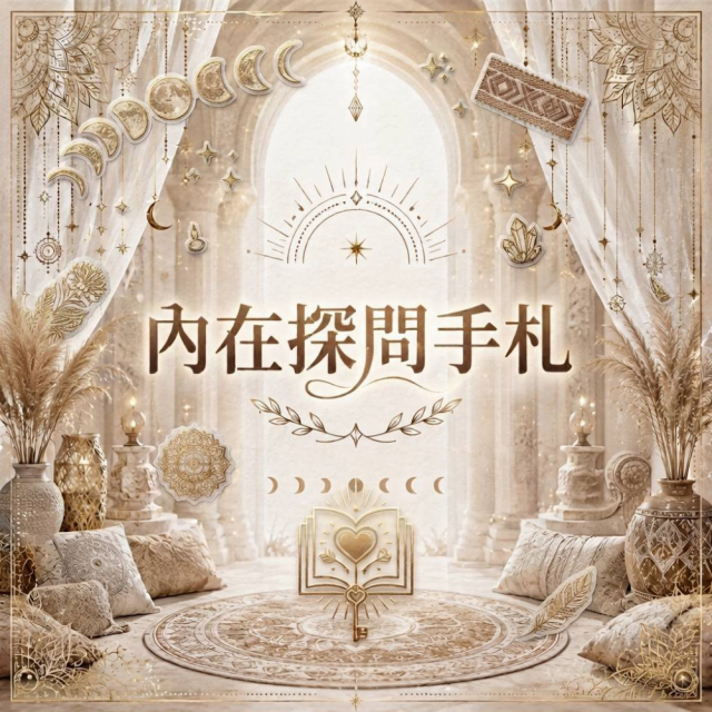 【實體手冊-內在探問手札】生命伴航員-塔塔手工製作，幫助內在覺察、自我對話、透過書寫的方式轉化沉澱心緒